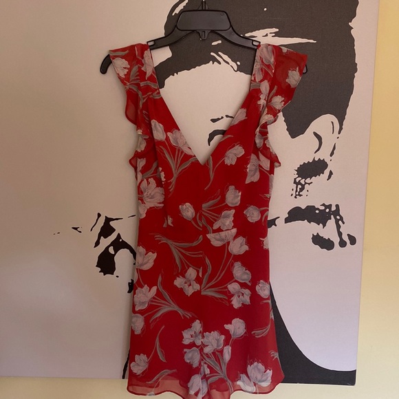 Kimchi Blue Pants - LAST MARKDOWN!!! Flirty Floral Romper by Kimchi Blue - Sz 2